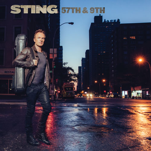 Sting cruzó la “57th & 9th” y grabó su nuevo disco