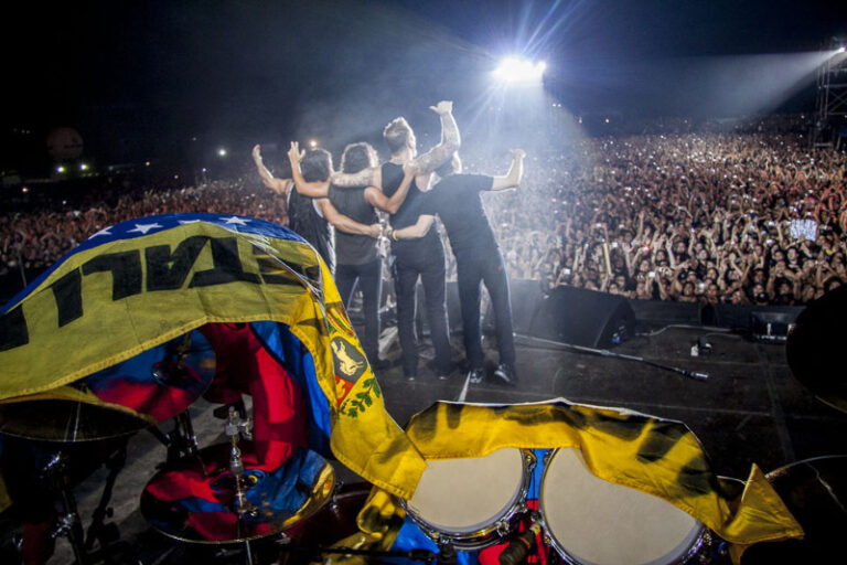 Un Magnetismo entre Metallica y Caracas por siempre recordado